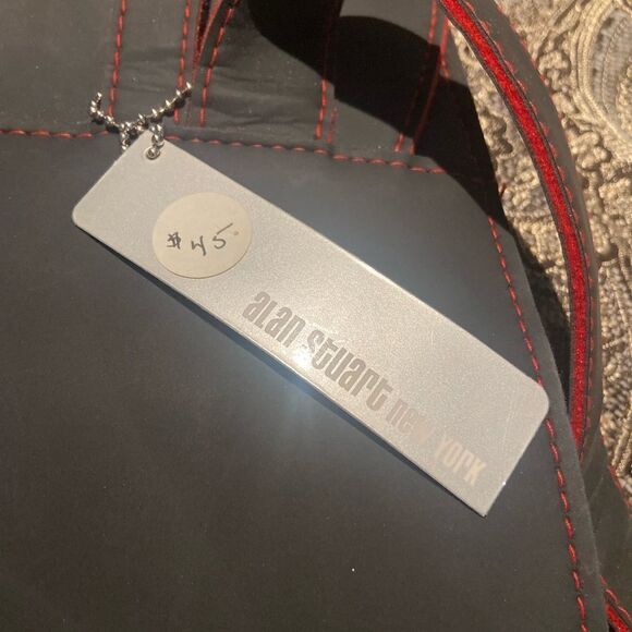 Alan Stuart faux leather small backpack purse new with tags - Picture 3 of 4